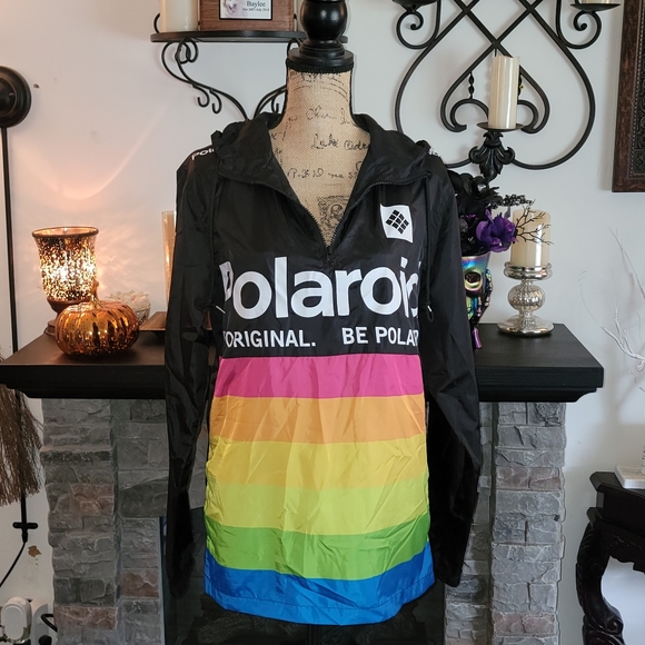 Polaroid 3/4 Zip Windbreaker Jacket - Picture 2 of 9